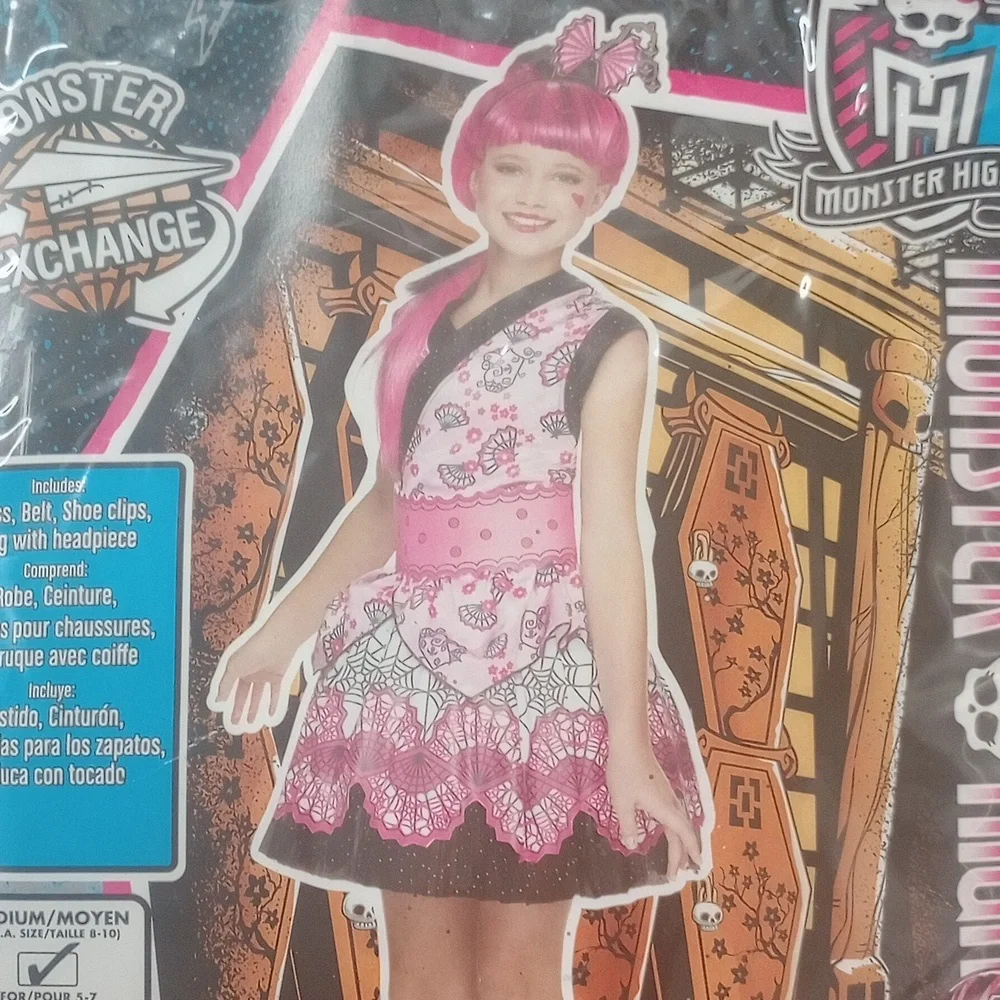 Monster High Draculaura Costume Set